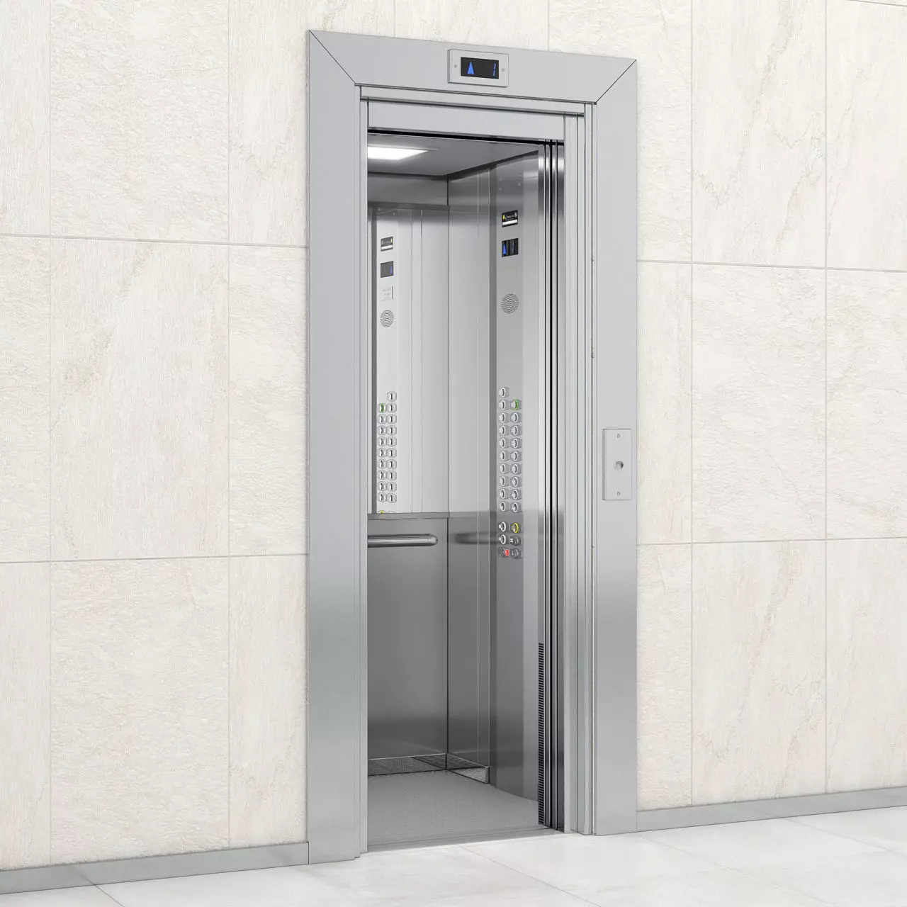 OTIS Gen 2 Elevator 3D model_24