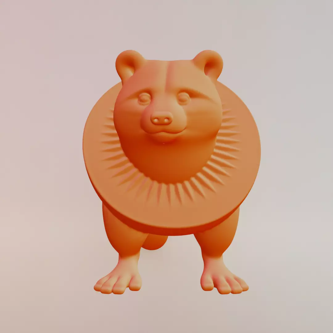 Pi Pi kiwi Italian brainrot Printable 3D print model_1