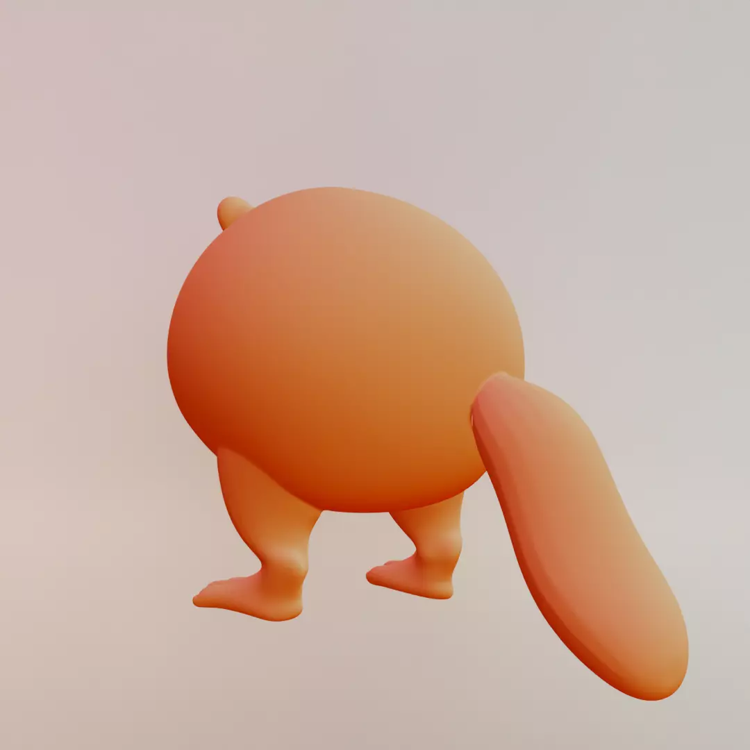 Pi Pi kiwi Italian brainrot Printable 3D print model_6