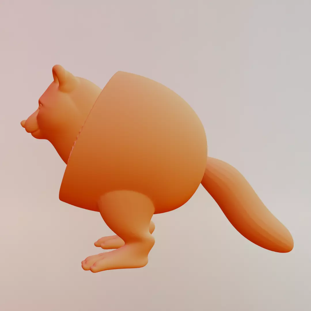 Pi Pi kiwi Italian brainrot Printable 3D print model_4