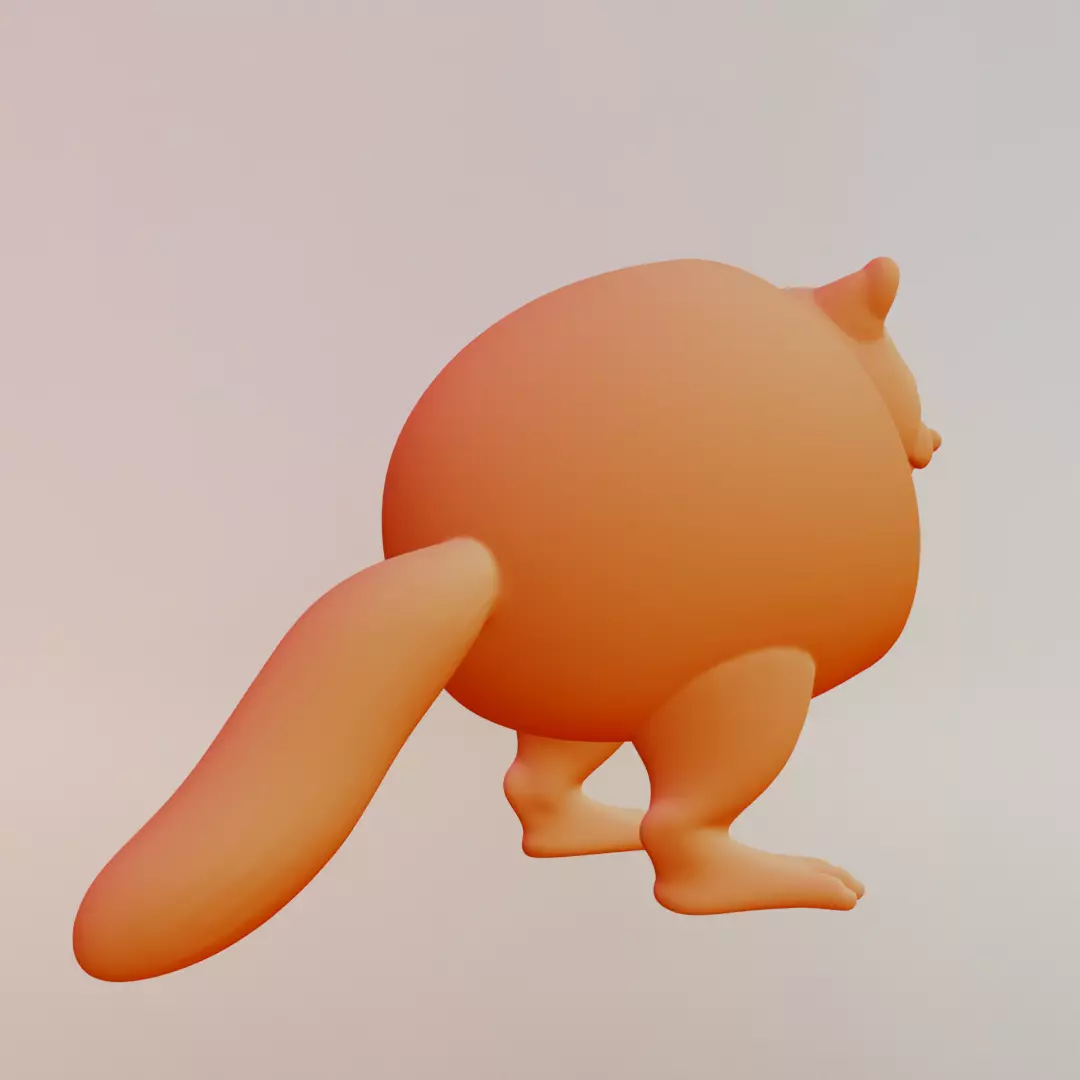 Pi Pi kiwi Italian brainrot Printable 3D print model_9