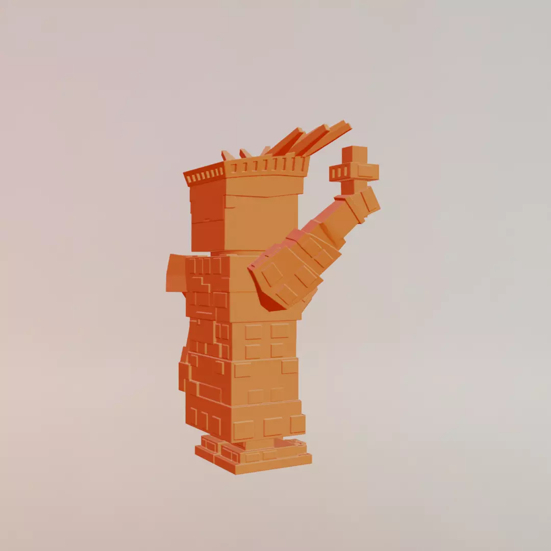 Statutino Libertino Italian brainrot Printable 3D print model_9