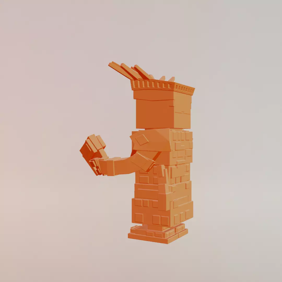 Statutino Libertino Italian brainrot Printable 3D print model_5