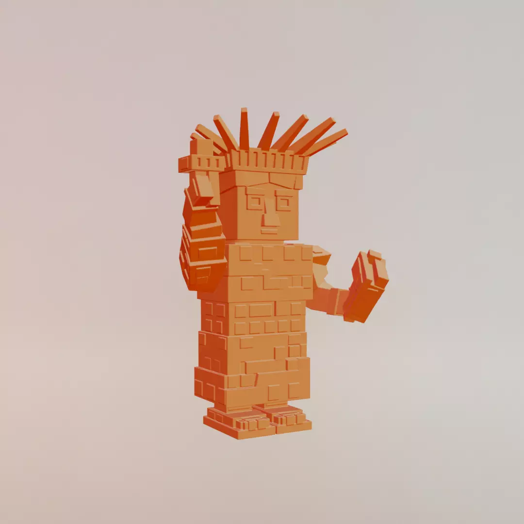 Statutino Libertino Italian brainrot Printable 3D print model_12