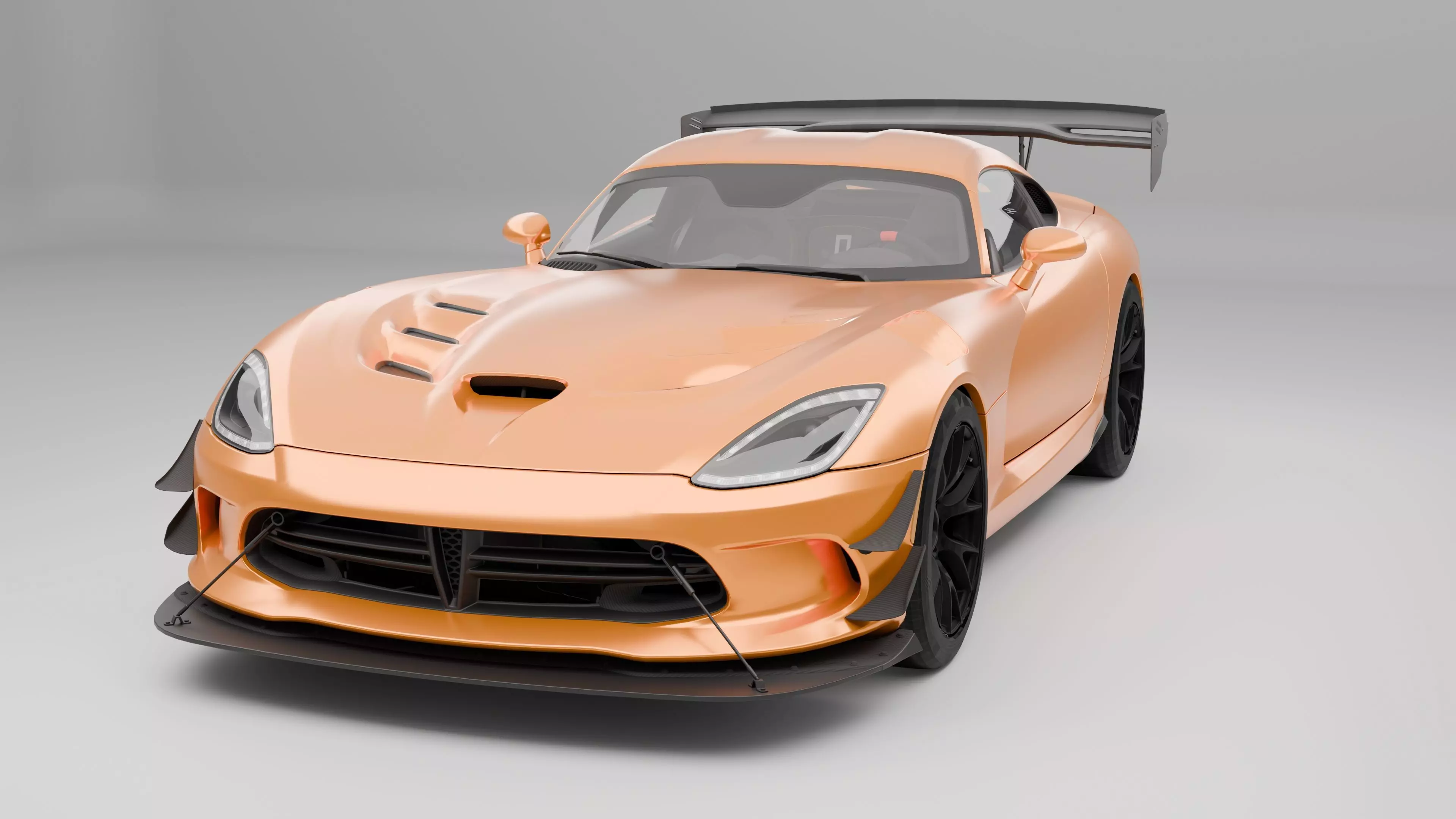 Dodge Viper ACR 3D model_0