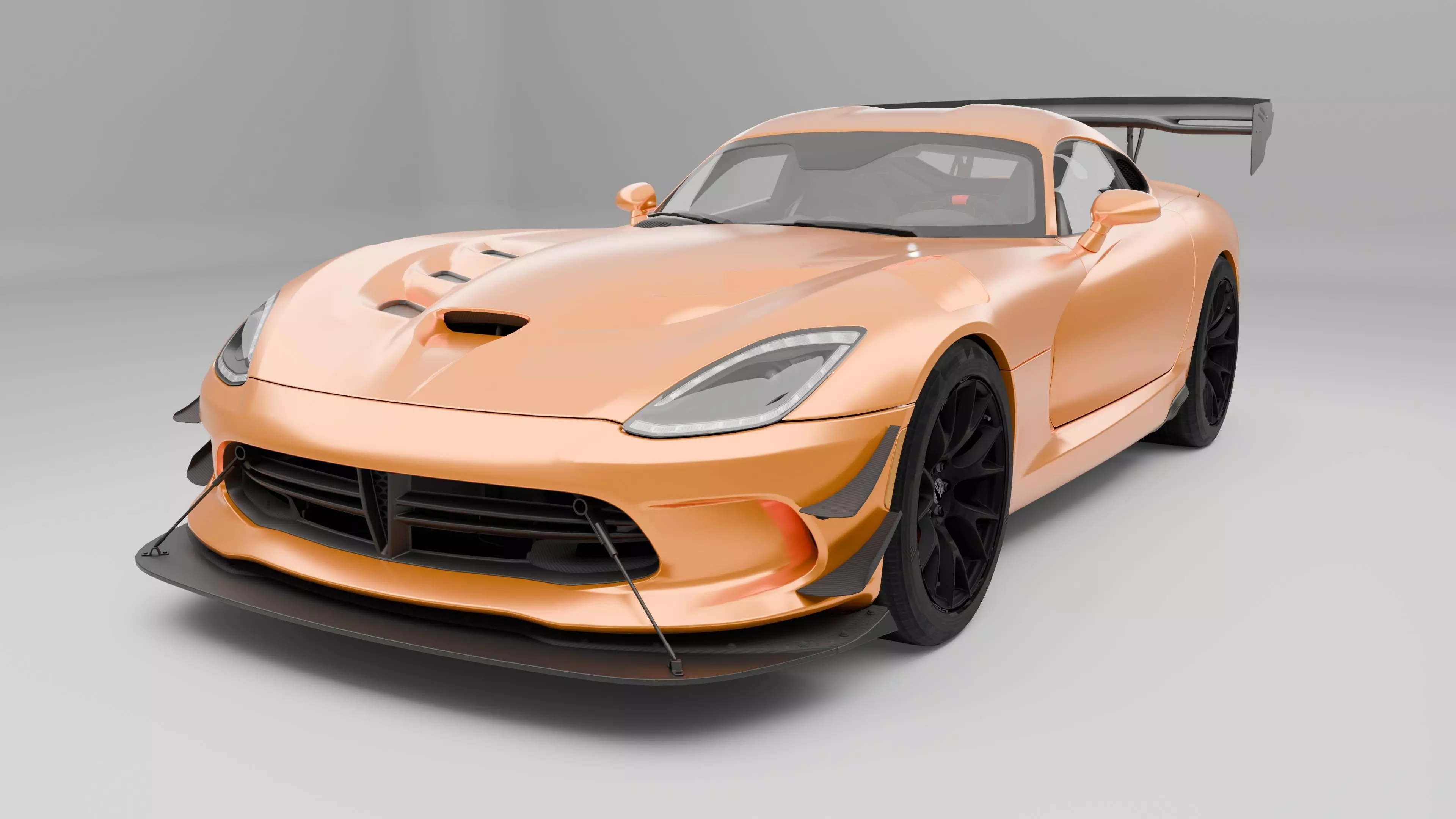 Dodge Viper ACR 3D model_1