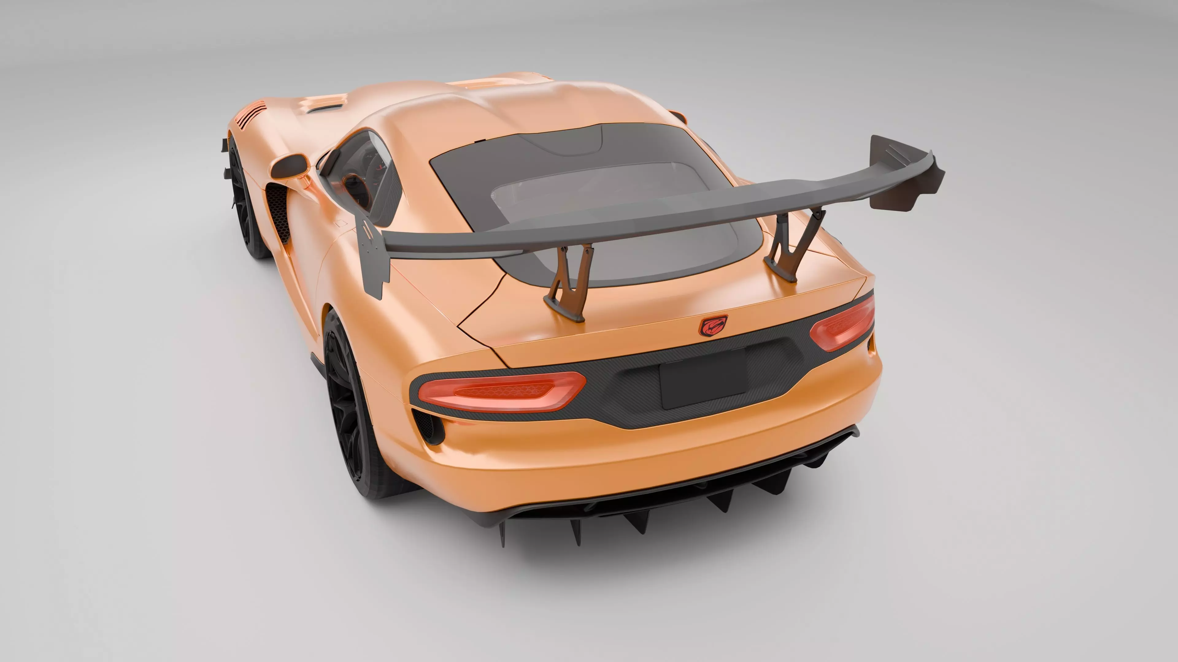 Dodge Viper ACR 3D model_8