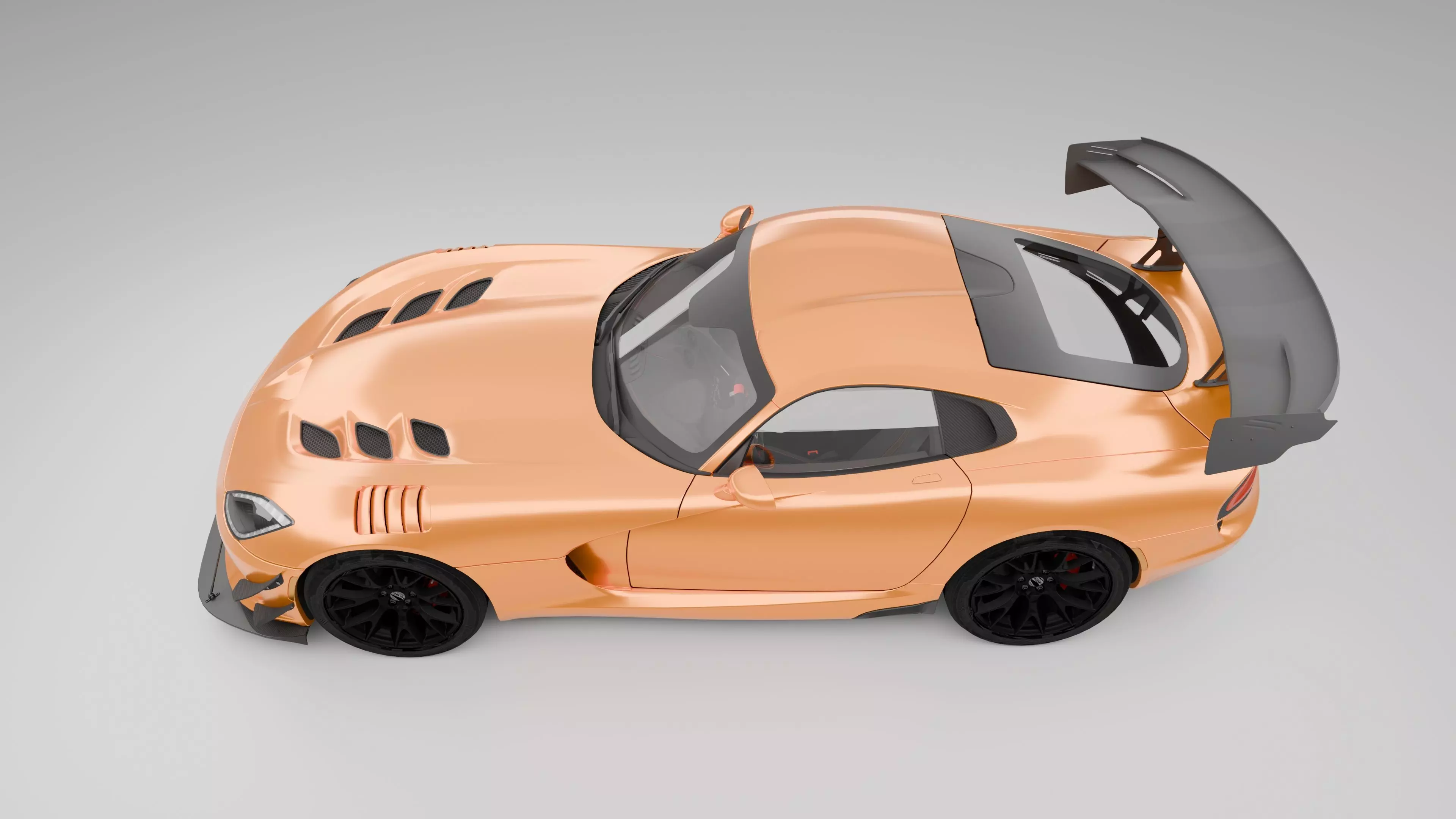 Dodge Viper ACR 3D model_4