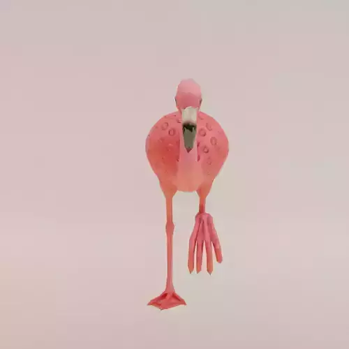 Strawberelli Flamingelli Italian brainrot Printable 3D print model