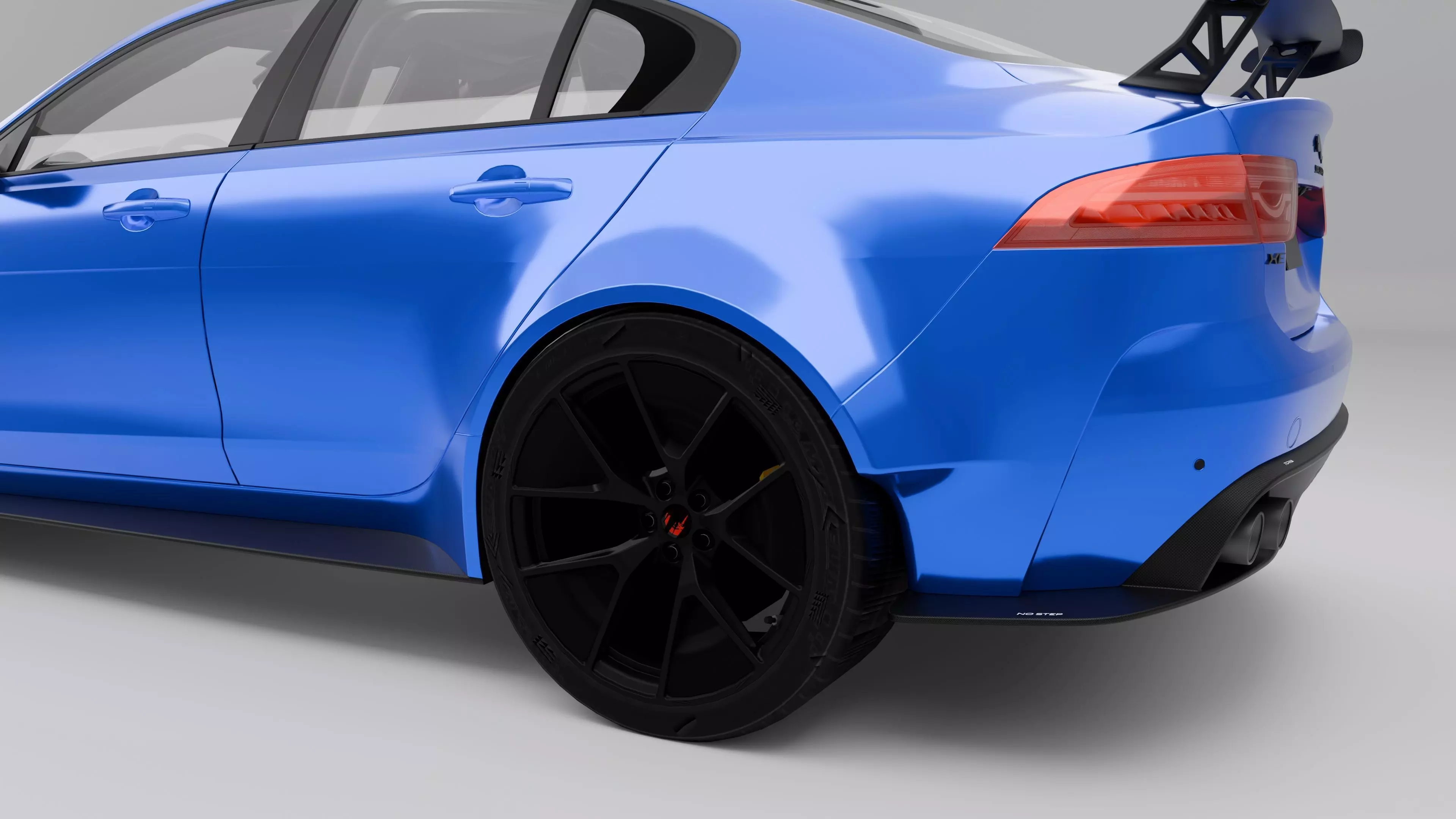 Jaguar XE Project 8 3D model_7
