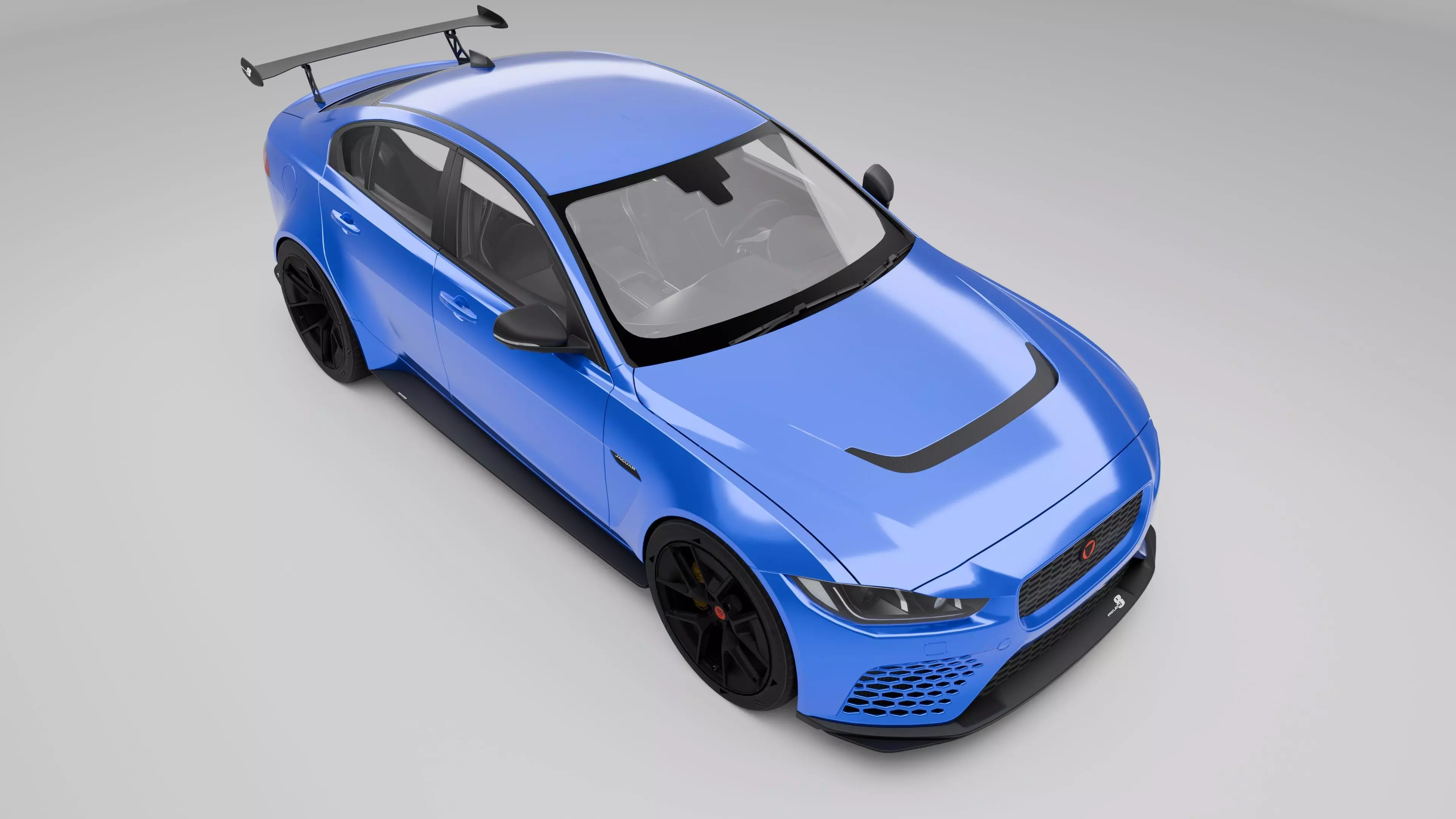 Jaguar XE Project 8 3D model_6