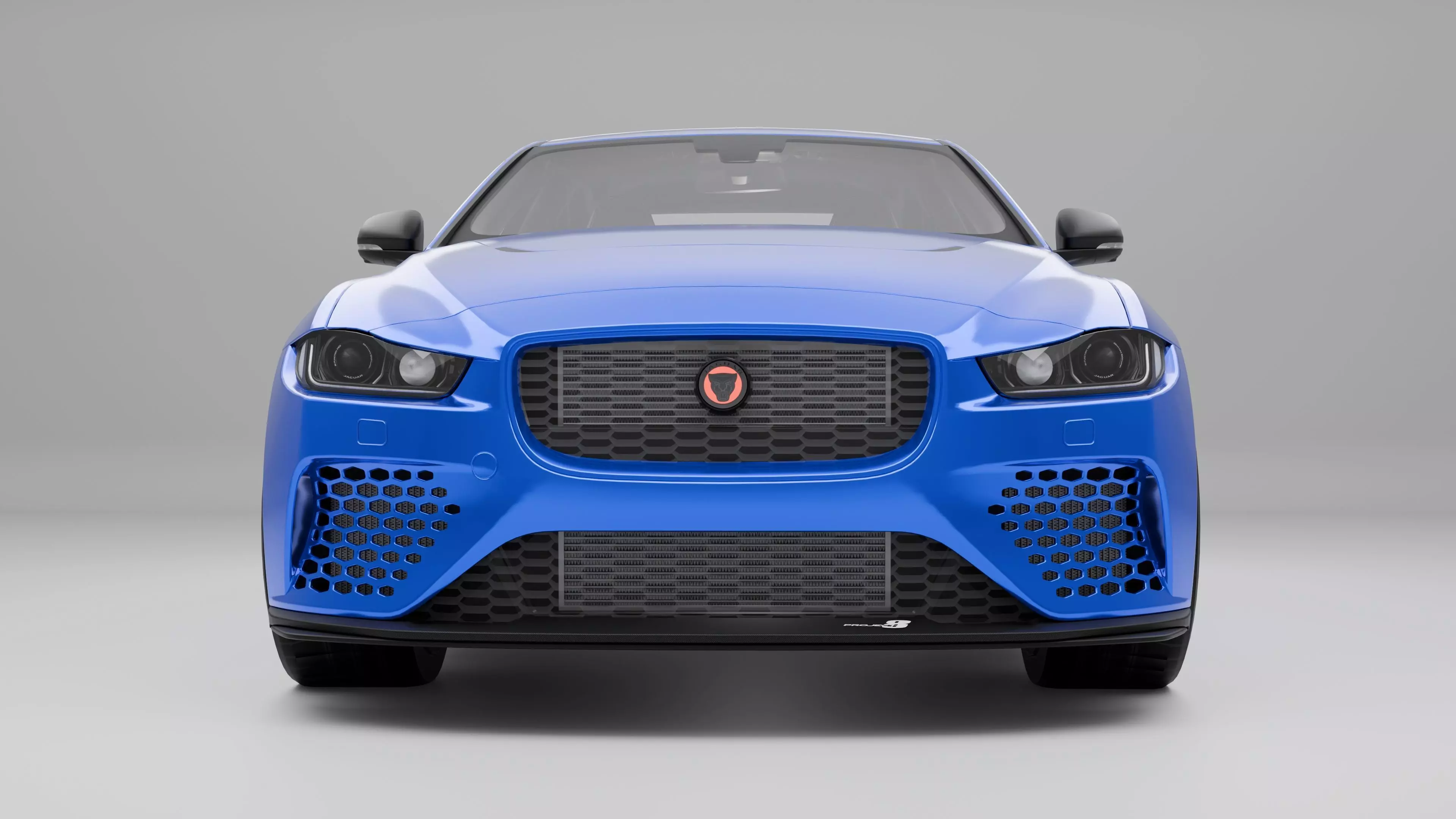 Jaguar XE Project 8 3D model_2