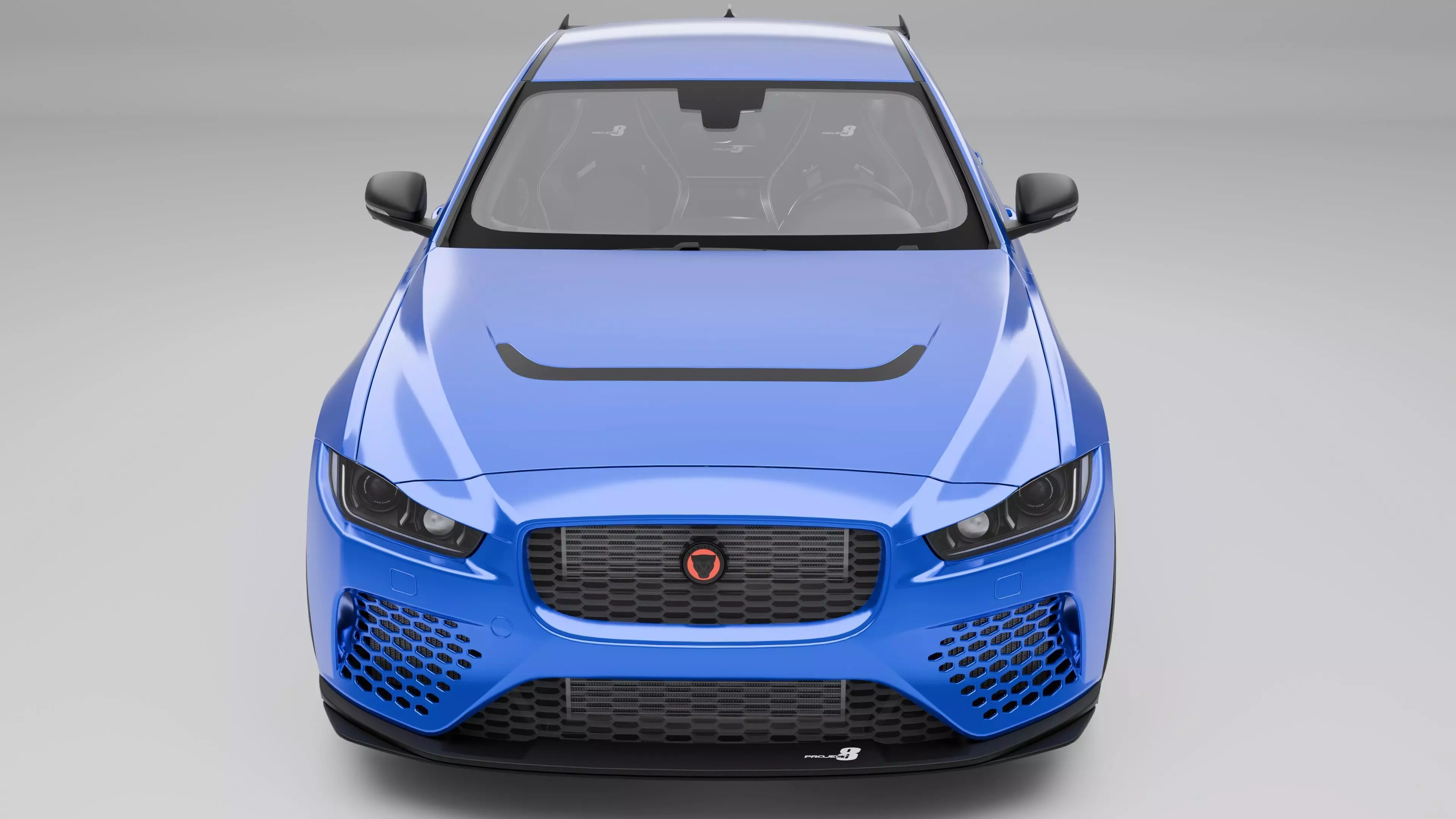Jaguar XE Project 8 3D model_3