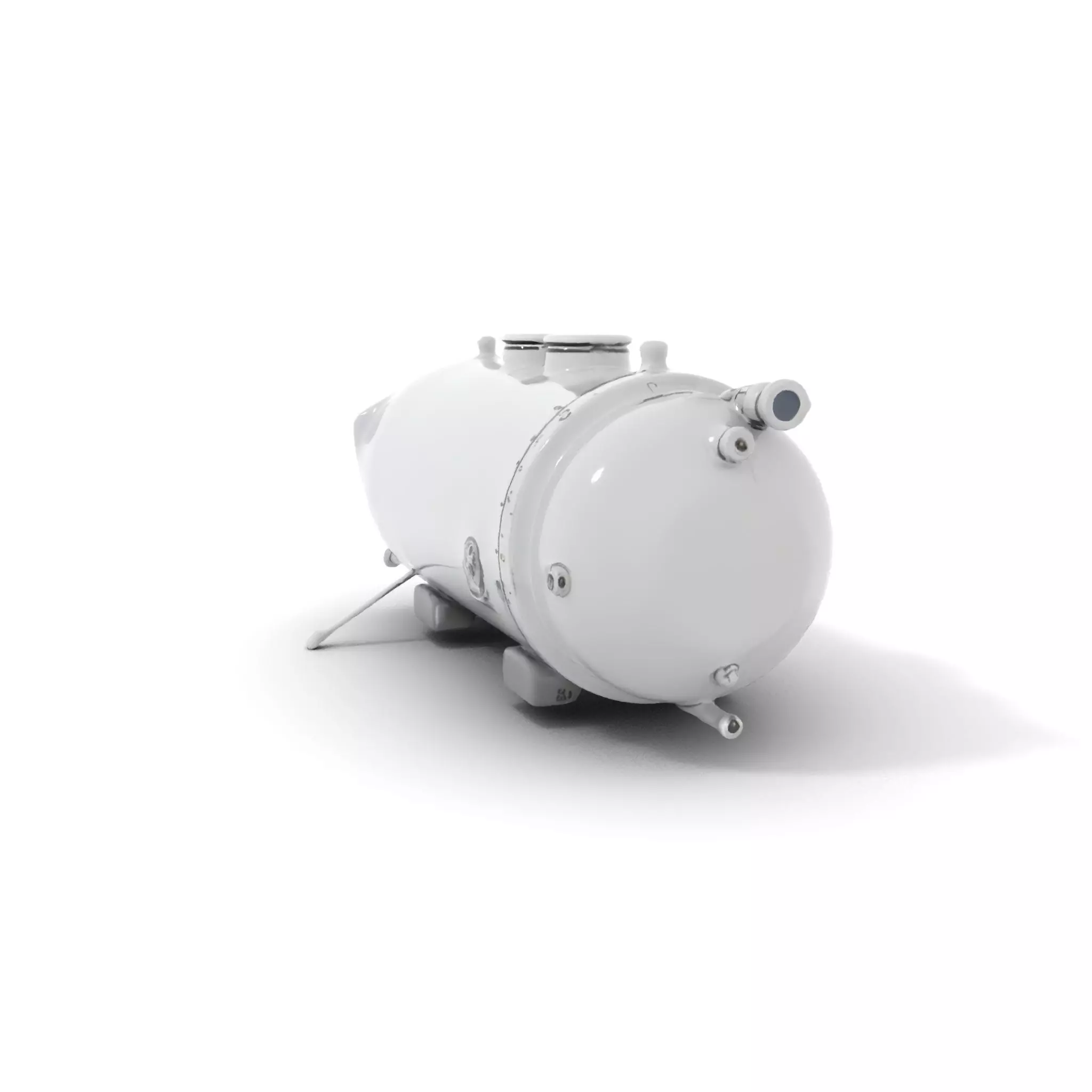 Industrial Pressure Vessel Model Pack Low-poly 3D model_6