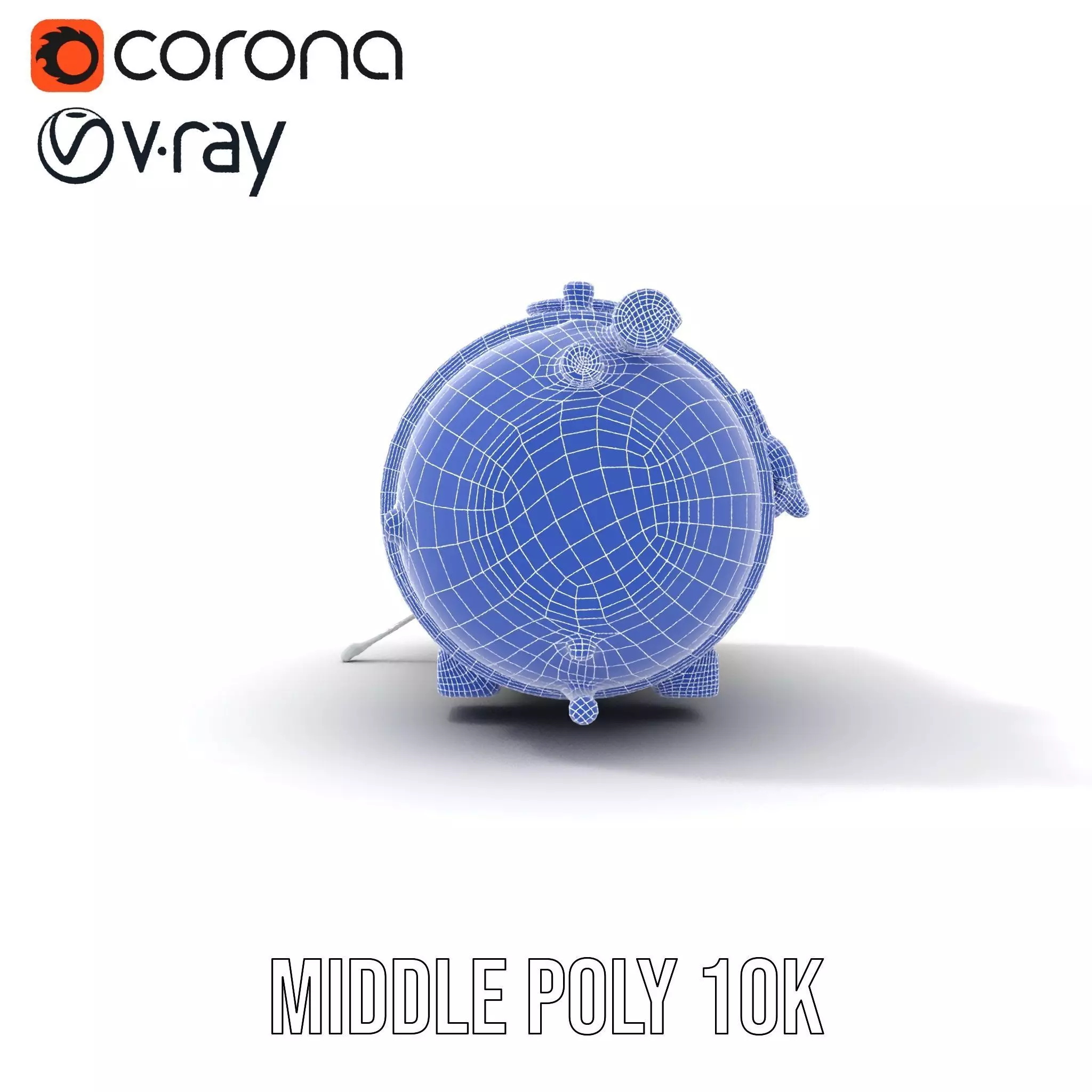 Industrial Pressure Vessel Model Pack Low-poly 3D model_27