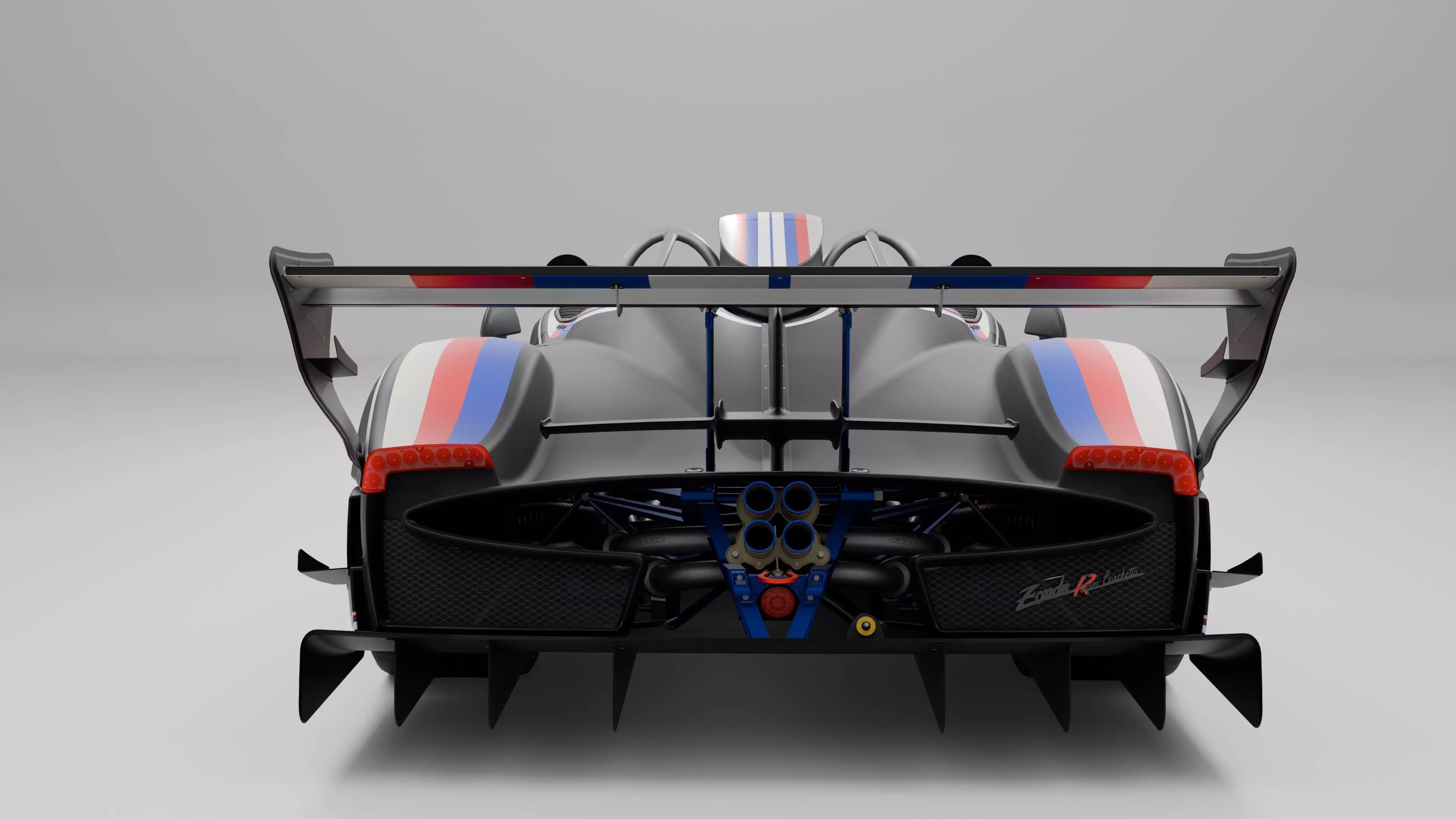 Pagani Zonda R Evo Barchetta 3D model_9