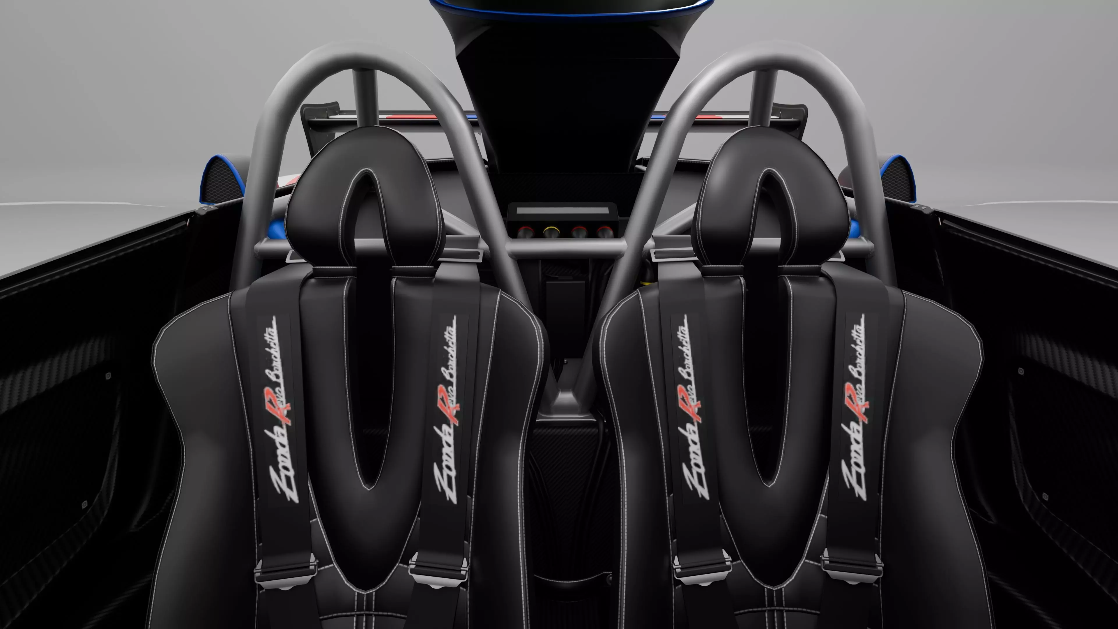 Pagani Zonda R Evo Barchetta 3D model_11