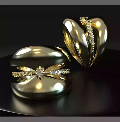 Women set ring 