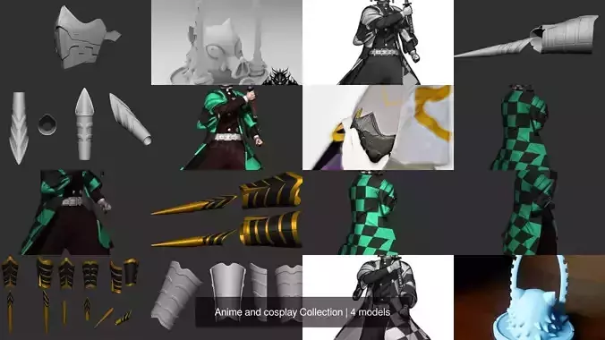 Anime and cosplay Collection 