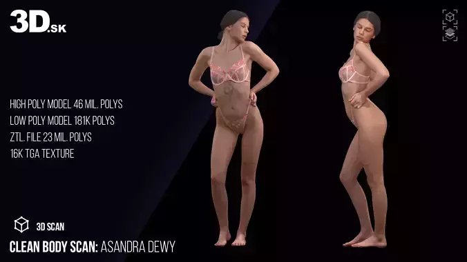 Clean Body Scan Asandra Dewy Underwear