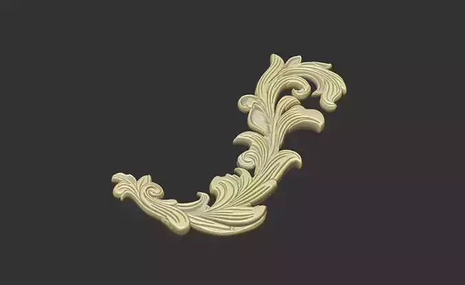 pattern leaf royal design climbing design carving