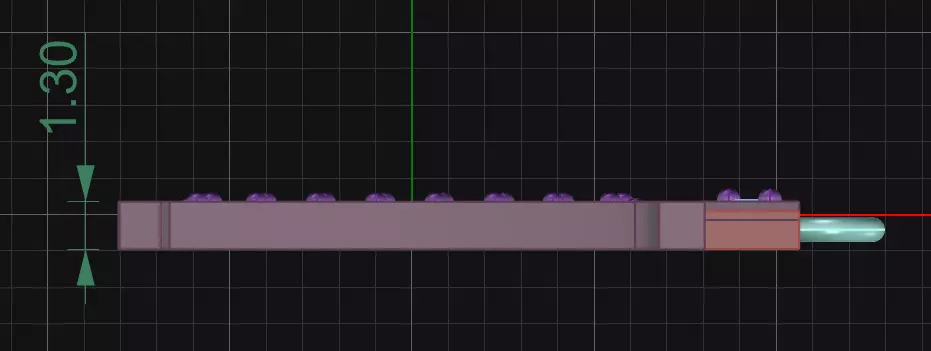 LETTER PENDANT I 3D print model_3