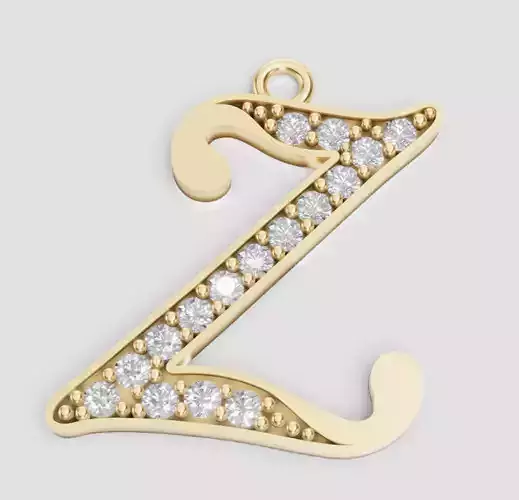 LETTER PENDANT Z