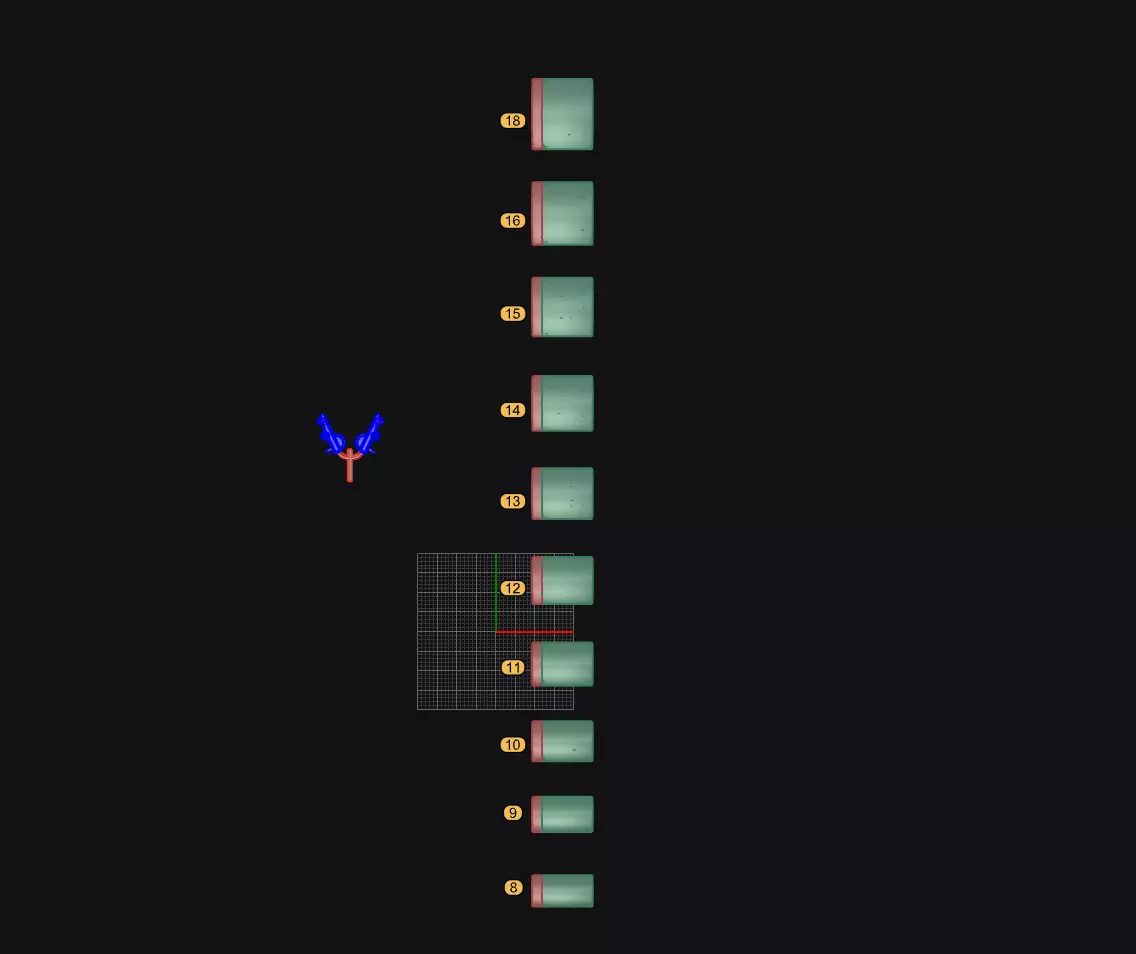 LOCK FOR GOURMET AND BRACELET 3D print model_3