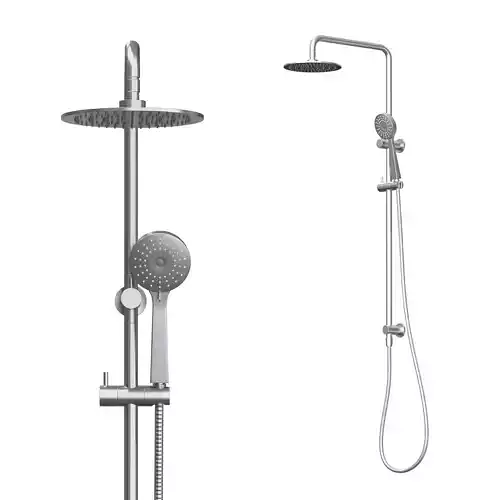 Akemi 200mm Combination Shower Chrome