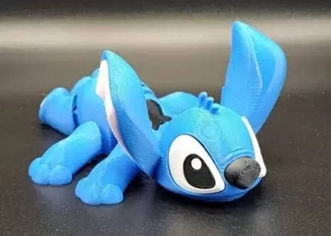 Articulated Stitch Figure 3D print model_20