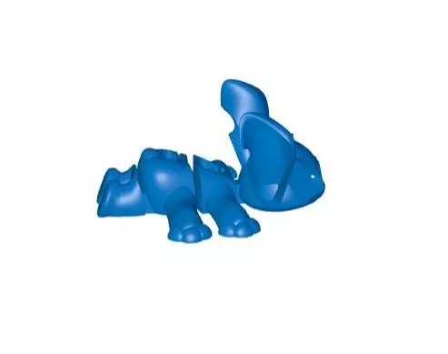 Articulated Stitch Figure 3D print model_6