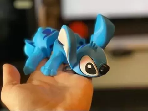 Articulated Stitch Figure 3D print model_28