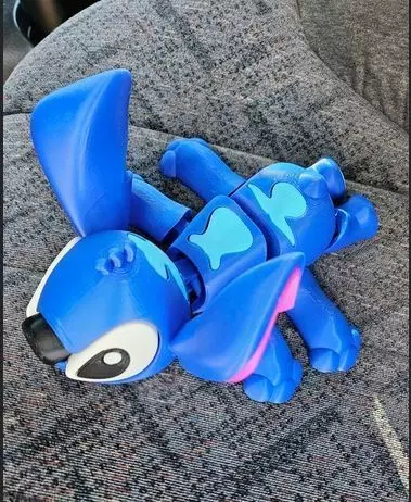 Articulated Stitch Figure 3D print model_23
