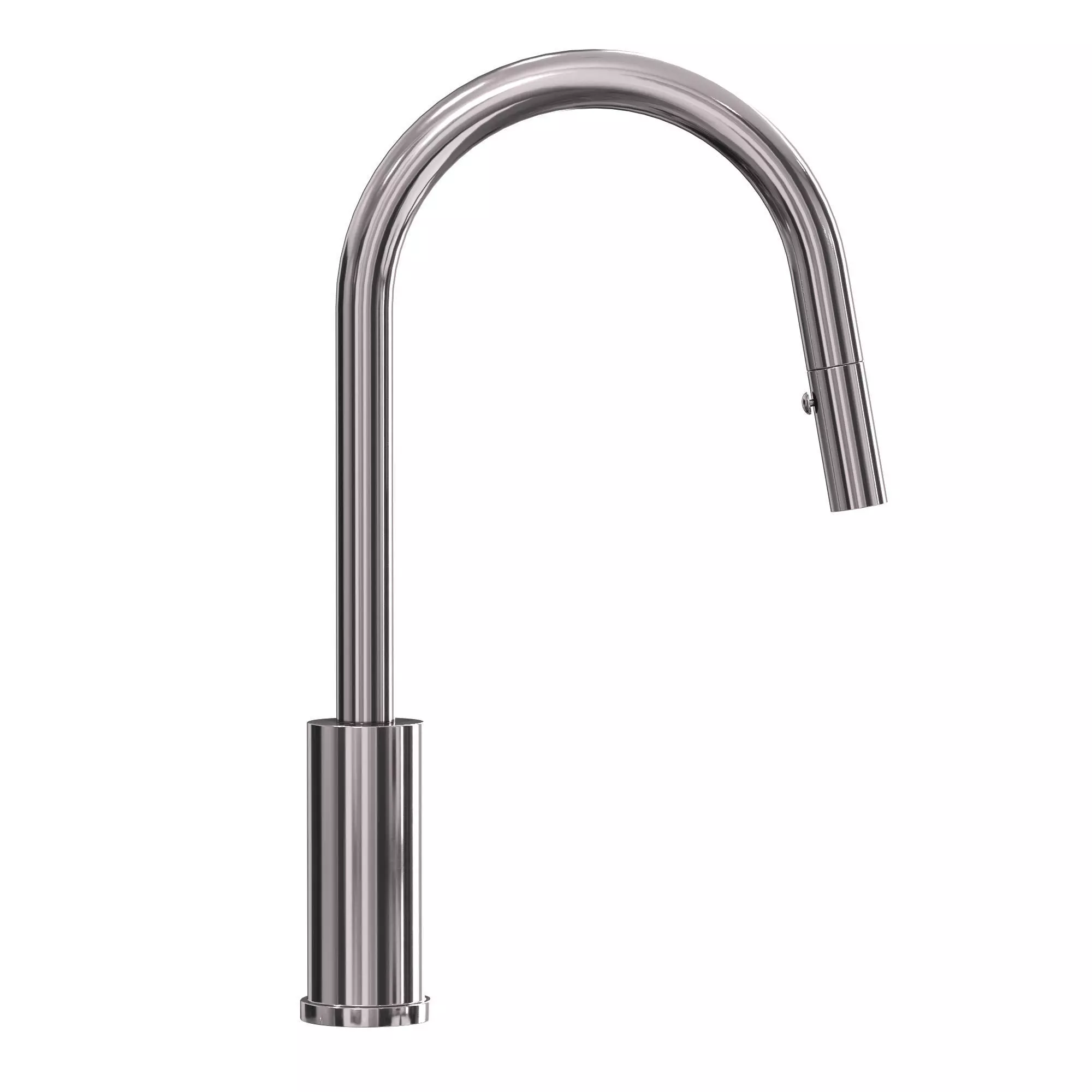  Cioso Pullout Spray Sink Mixer Chrome 3D model_4