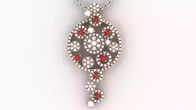 Luxury Pendant 002 3D print model