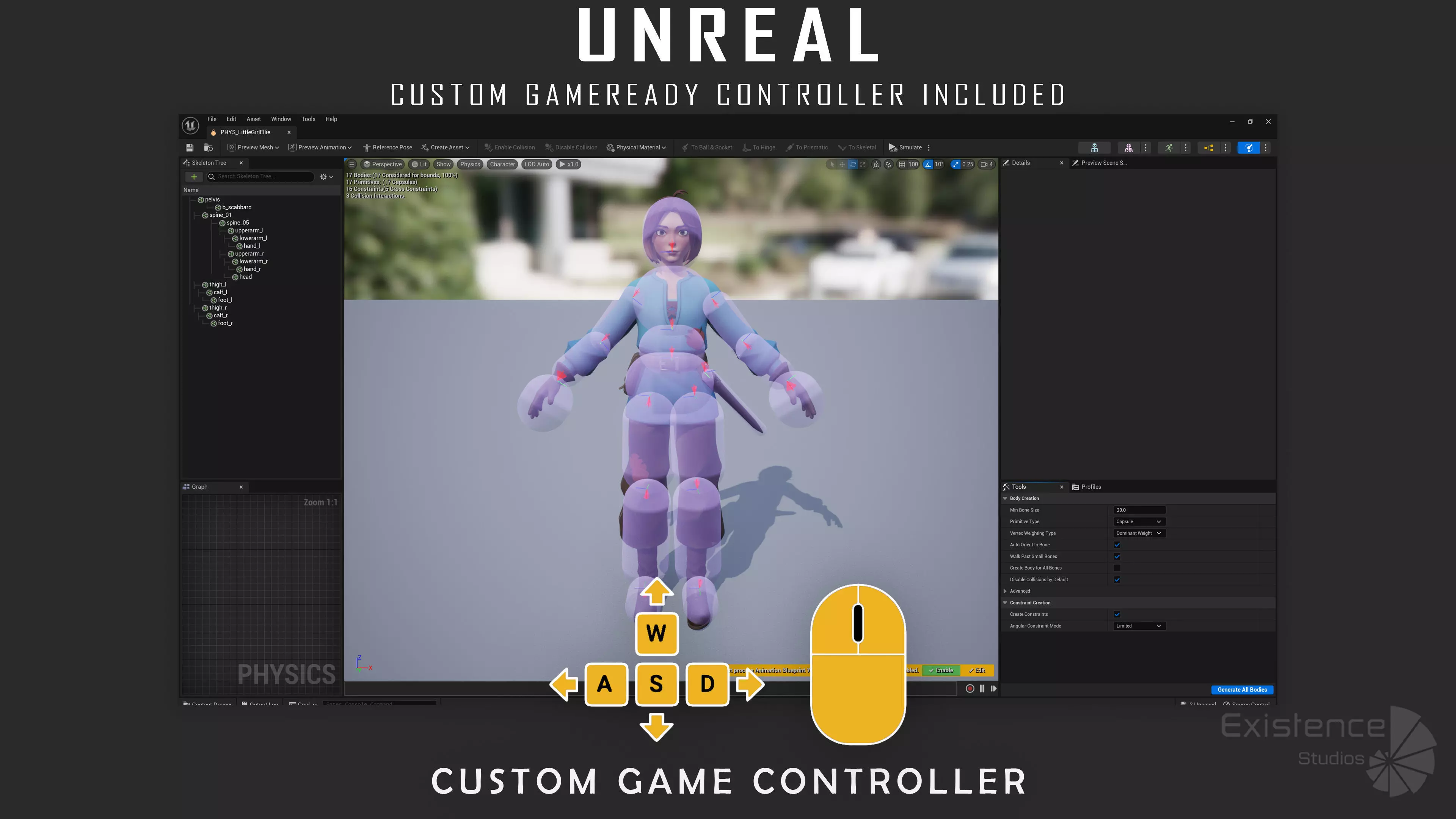 Pack 1 and 4 - Stylized Characters Warriors - 73 Low-poly 3D model_26
