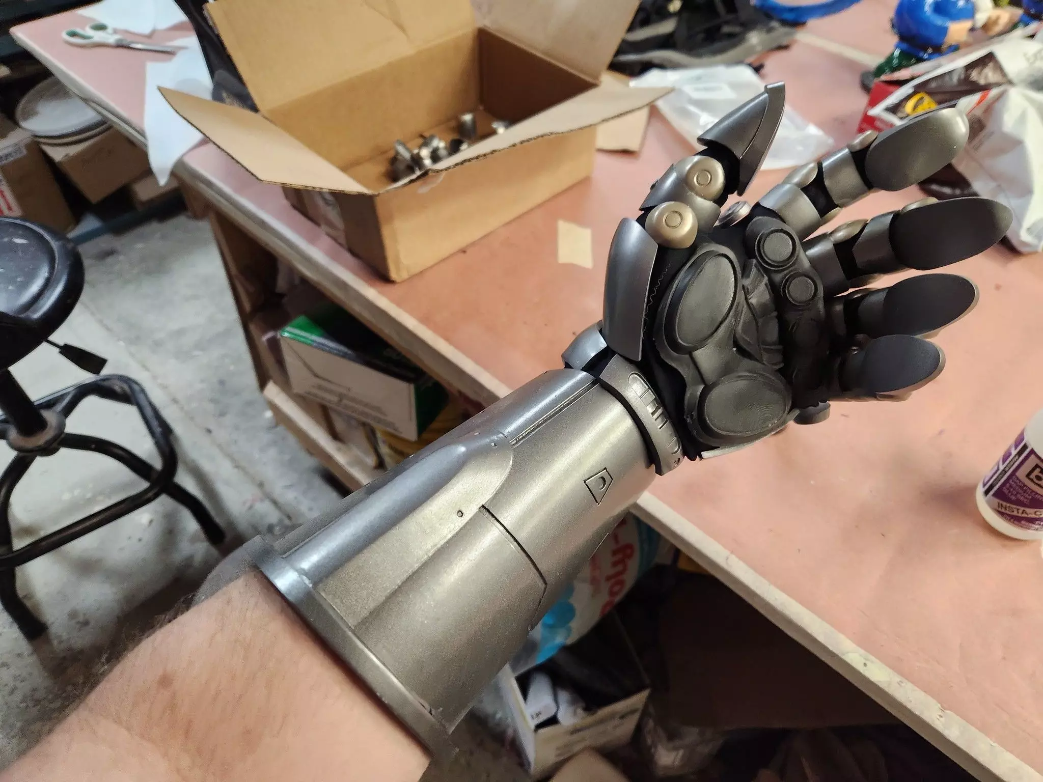 Starship Troopers Prosthetic Arm Cosplay Accessory 3D print model_1