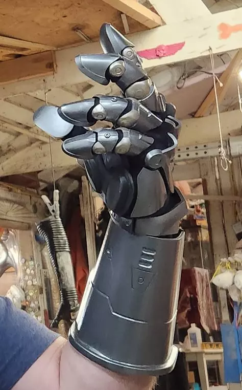 Starship Troopers Prosthetic Arm Cosplay Accessory 3D print model_2