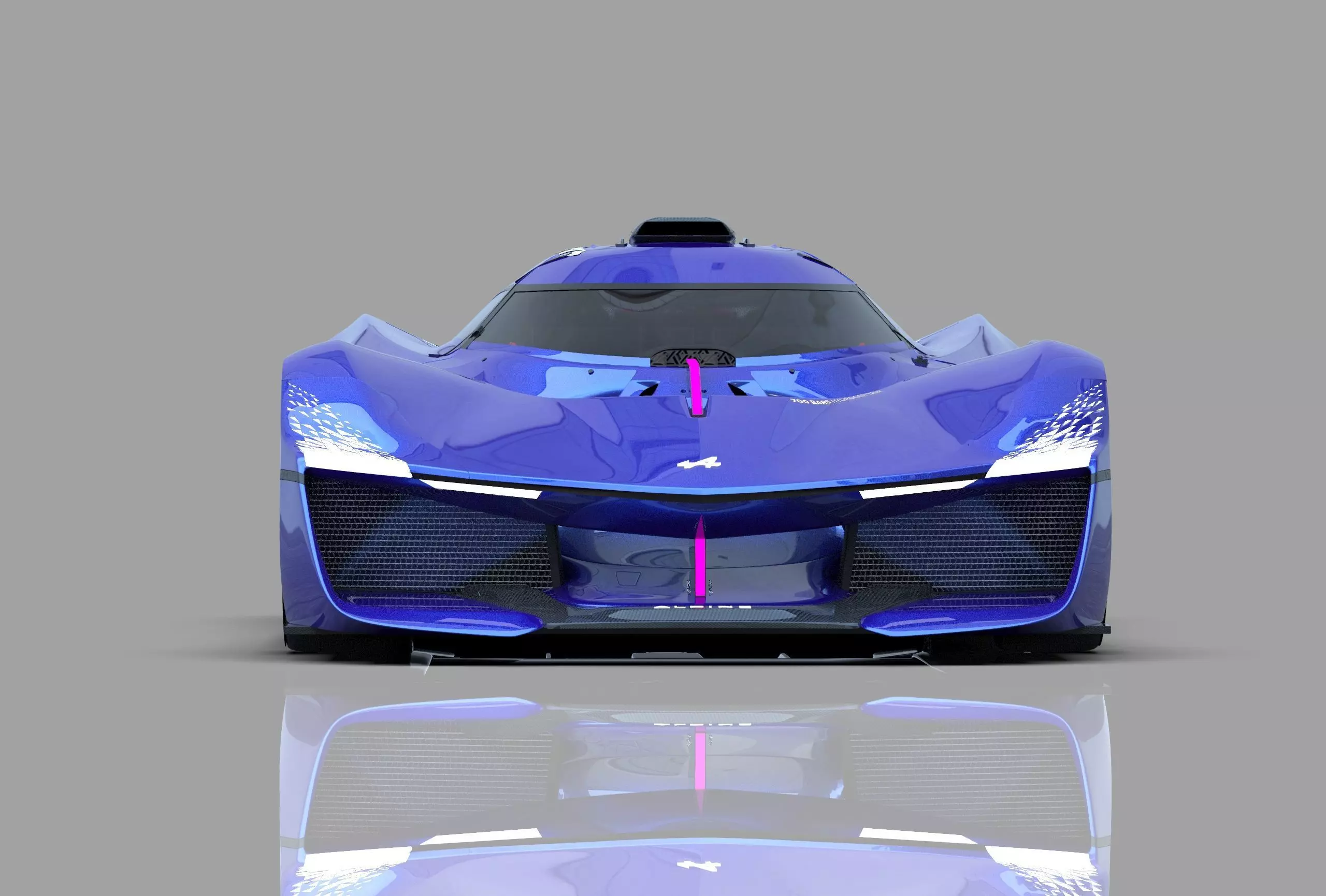 Alpine Alpenglow HY4 Concept 2022 HQ interior  3D model_13