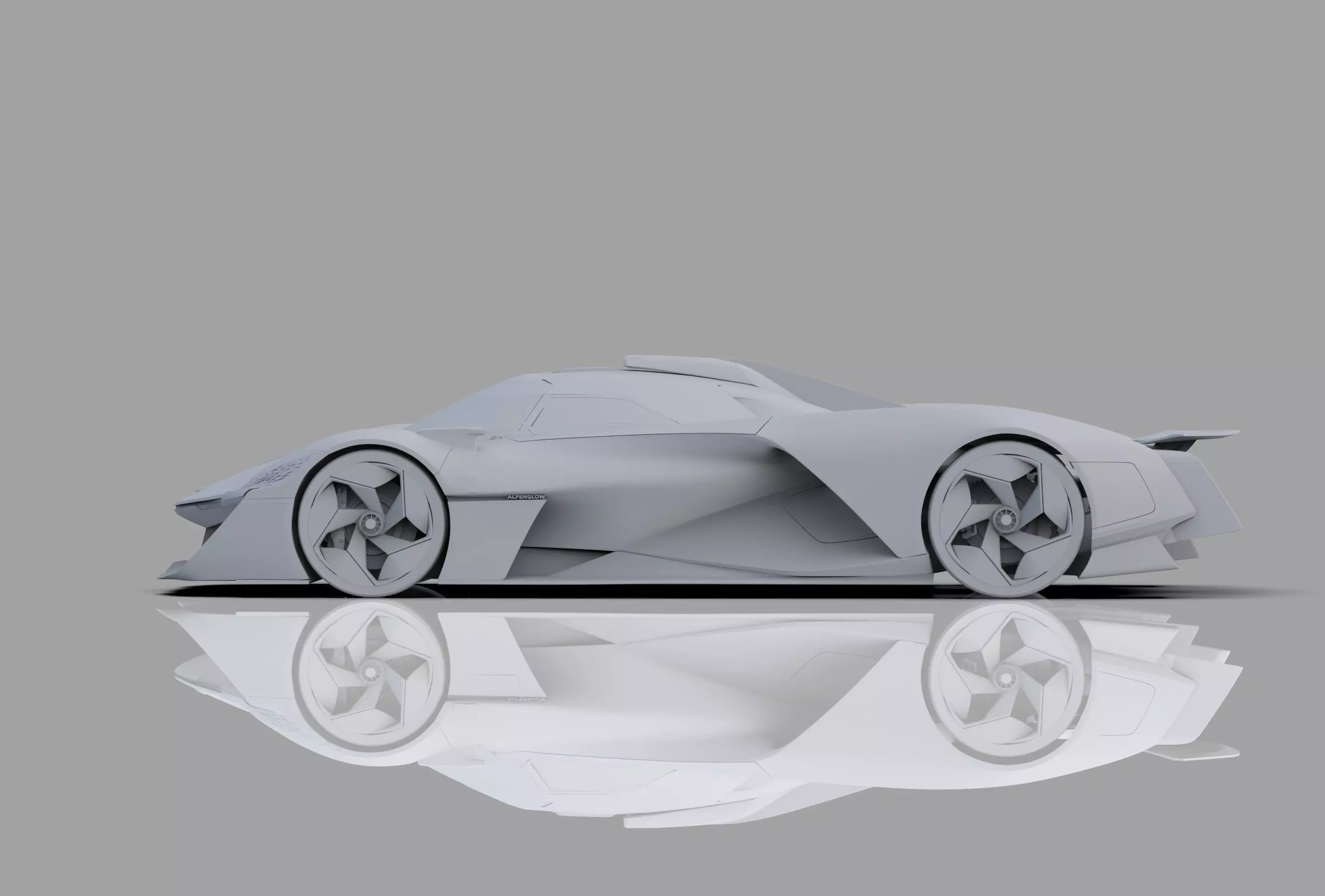 Alpine Alpenglow HY4 Concept 2022 HQ interior  3D model_31