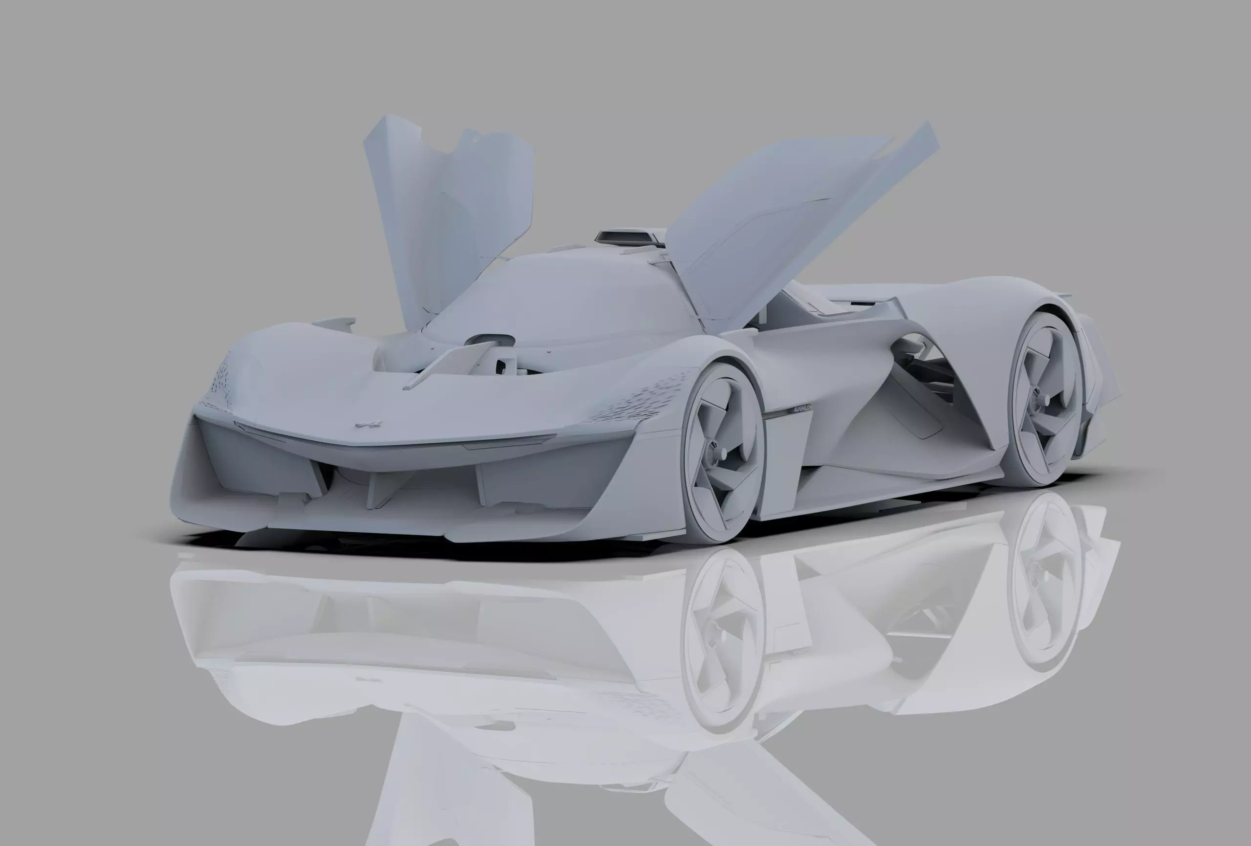 Alpine Alpenglow HY4 Concept 2022 HQ interior  3D model_36