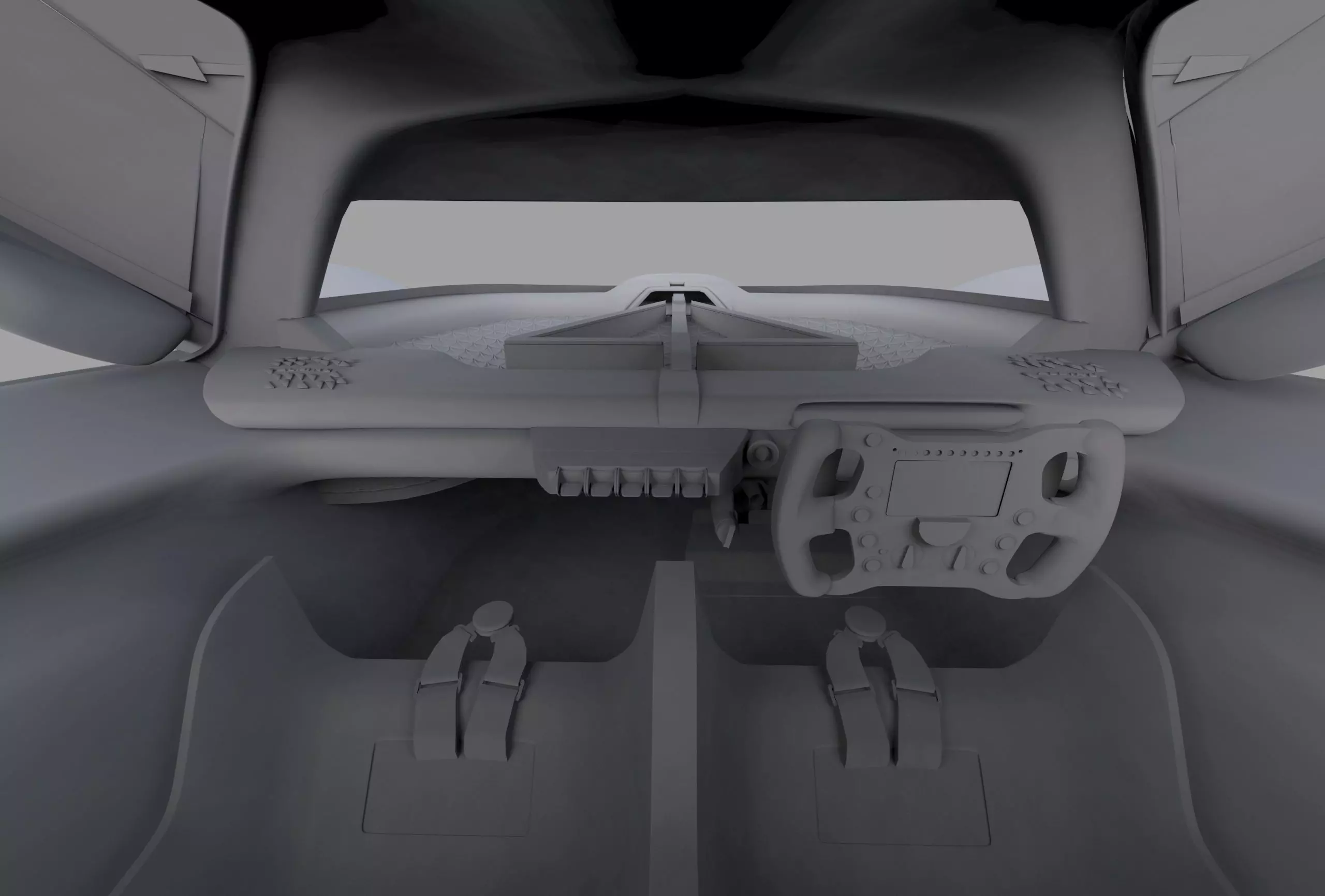 Alpine Alpenglow HY4 Concept 2022 HQ interior  3D model_39