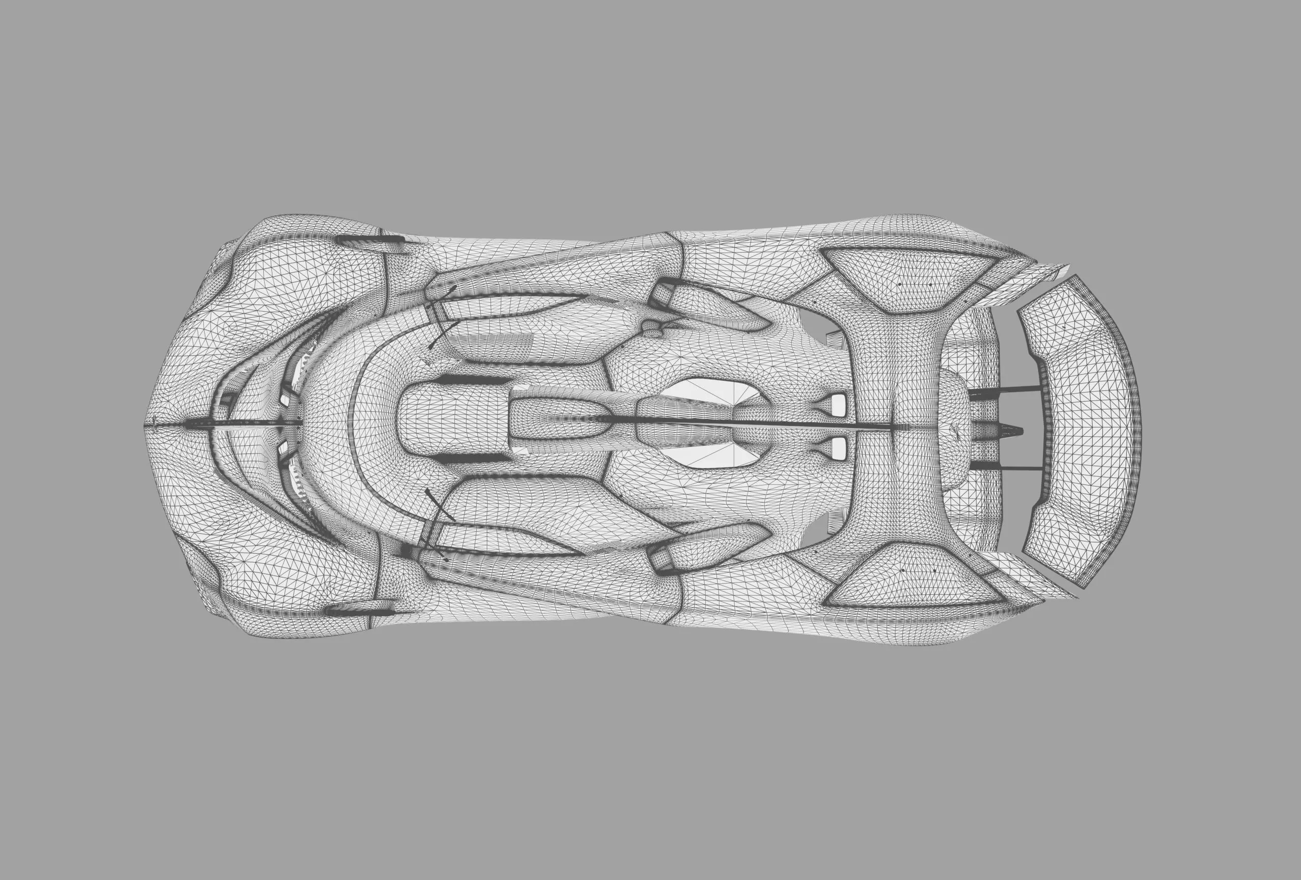 Alpine Alpenglow HY4 Concept 2022 HQ interior  3D model_45