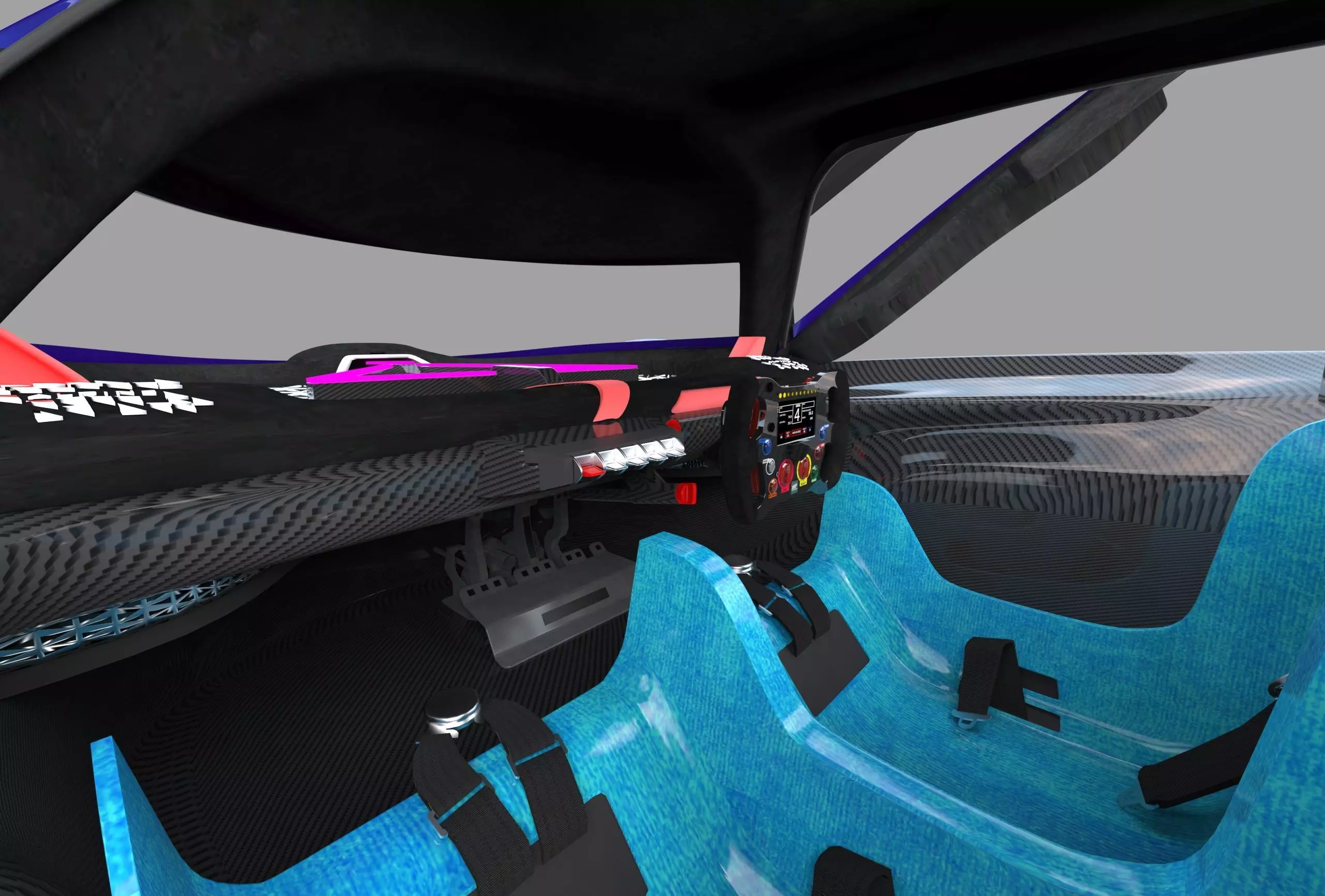 Alpine Alpenglow HY4 Concept 2022 HQ interior  3D model_28