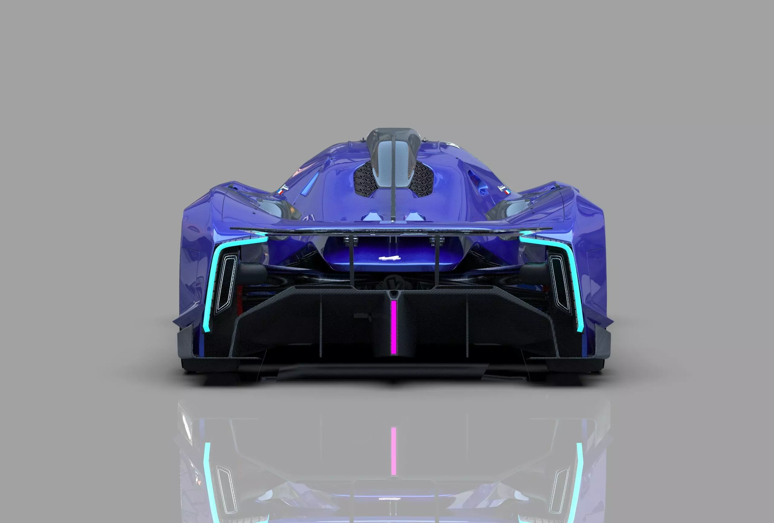 Alpine Alpenglow HY4 Concept 2022 HQ interior  3D model_12