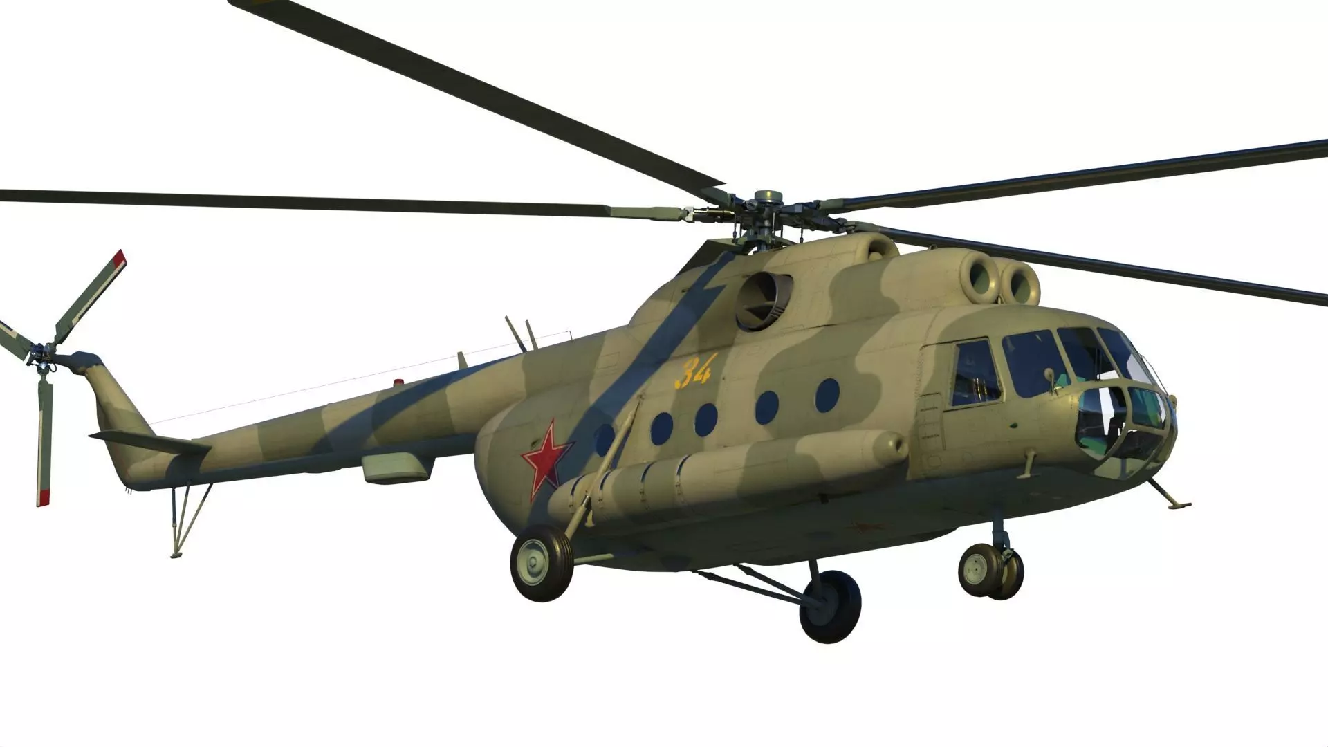Mi-8 Hip 3D model_5