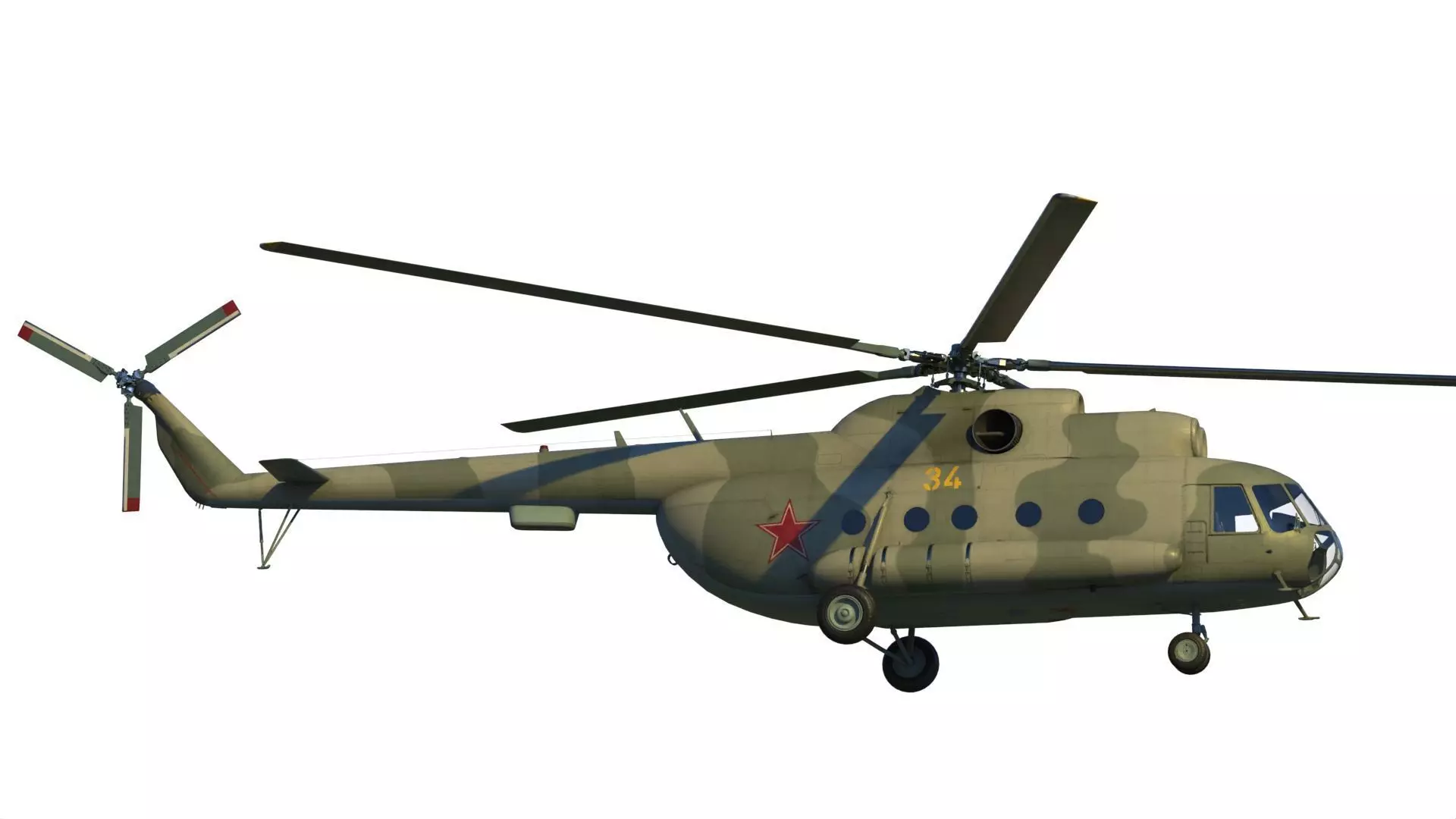 Mi-8 Hip 3D model_11
