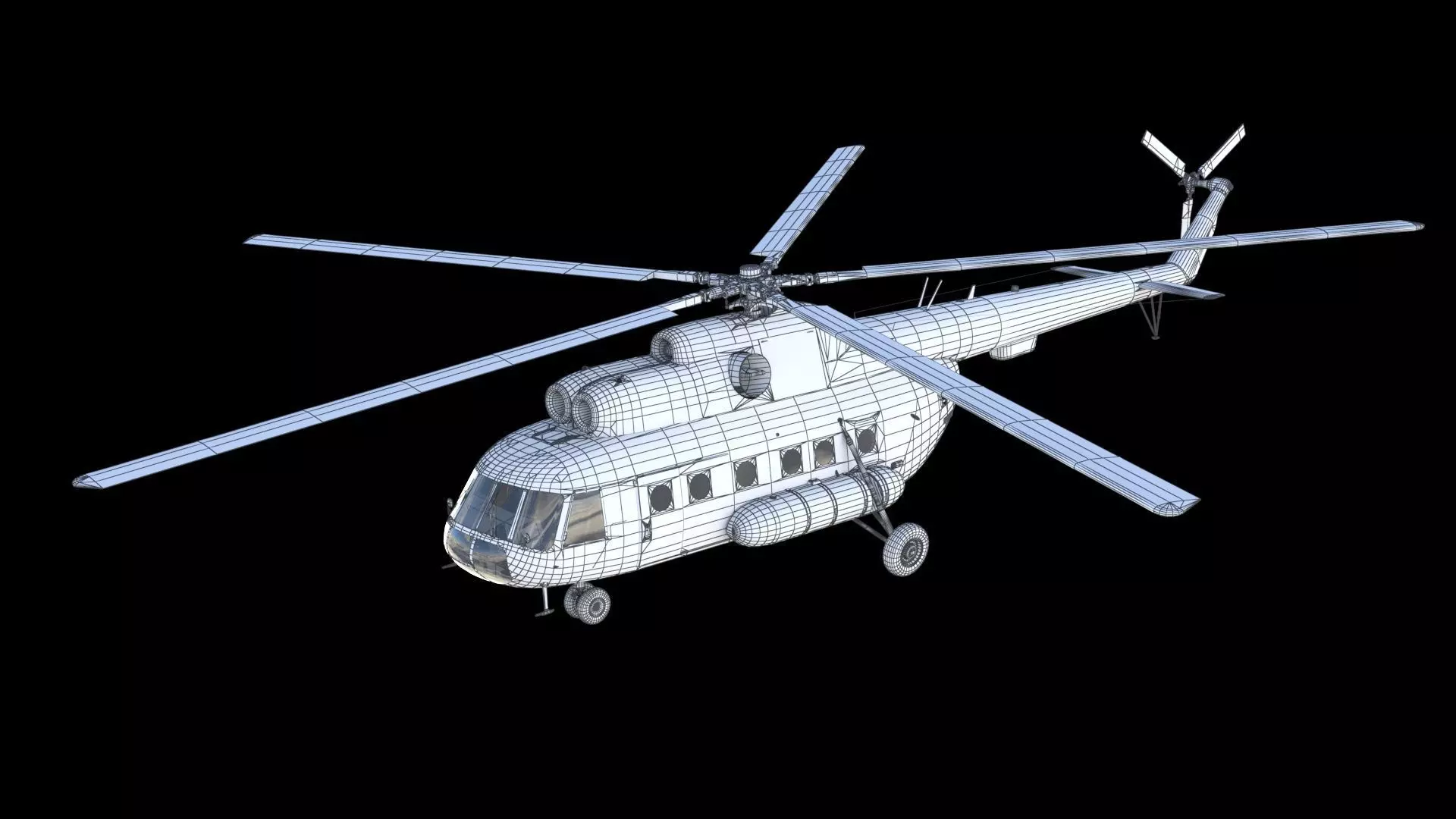 Mi-8 Hip 3D model_37