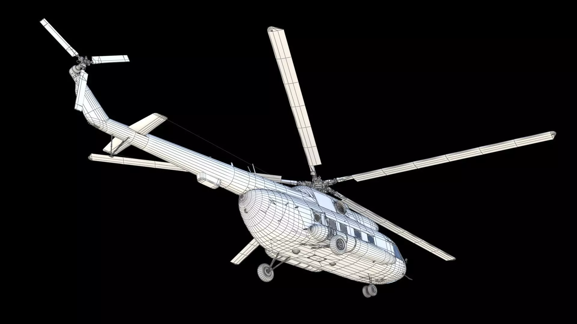 Mi-8 Hip 3D model_38