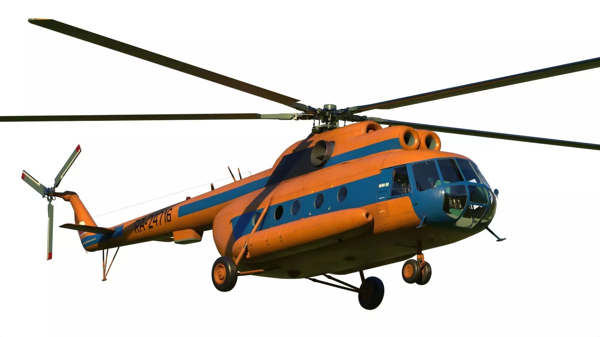 Mi-8 Hip 3D model_0
